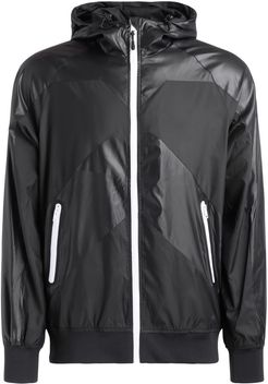 Black Windproof Kenzo Sport little X Jacket