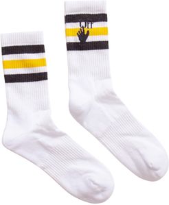 Hand Logo Mid Socks