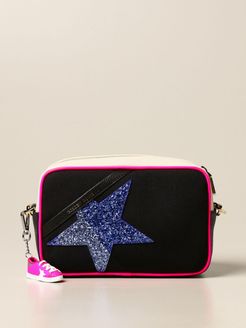 Crossbody Bags Star Golden Goose Bag In Textured Leather And Canvas