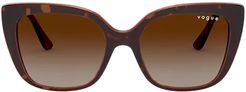 Vogue Vo5337s Dark Havana Sunglasses