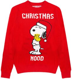 Woman Red Sweater Snoopy Christmas - Special Edition