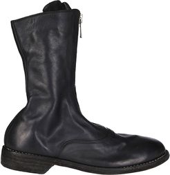 Black Horse Leather Boots