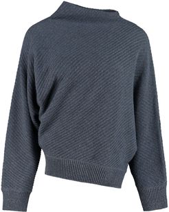 Cashmere-linen Blend Sweater