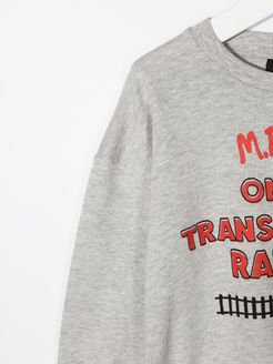 Trans-siberian Sweatshirt In Grey Organic Jersey