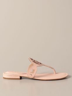 Lauren Ralph Lauren Flat Sandals Lauren Ralph Lauren Thong Sandal In Leather