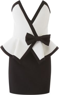 Mini Dress With Bow