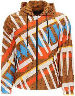 Geo Graffiti Nylon Jacket