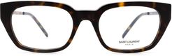 Saint Laurent Sl M48 Havana Glasses