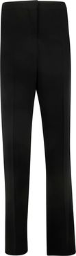 Long Flared Leg Trousers