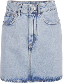 Denim Mini Skirt