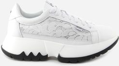 R-bubble 1491 Sneakers In Lace And Leather