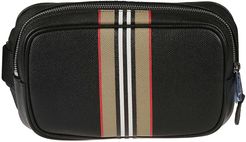 Zip-around Check Detail Belt Bag