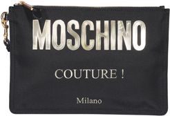 Moschino Couture Logo Pouch