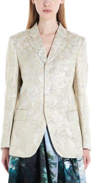 flower Pattern Blazer