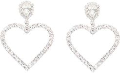 Crystal Heart Earrings