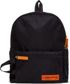 Backpack With Logo Label