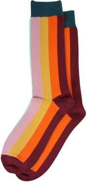Socks With Vertical Stripes