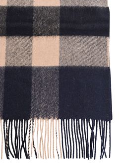 Half Mega Check Scarf