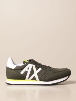 Armani Exchange Sneakers Basic Running Sneakers With Contrast Logo