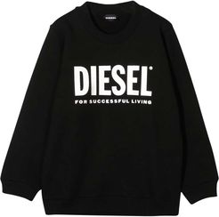Black Sweater With Frontal Press