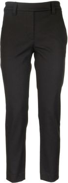Stretch Cotton Cover Slim Fit Trousers