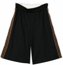 Black Ff Trim Shorts