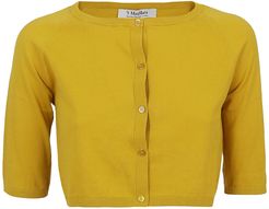 Mustard Cotton Cardigan