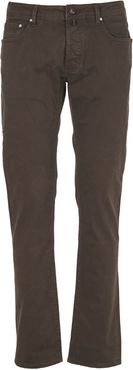 Brown Cotton Trousers
