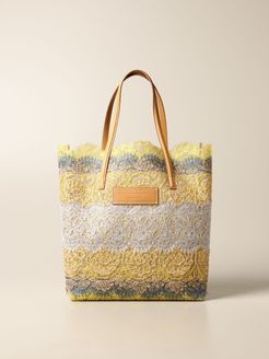 Shoulder Bag Seeds Of Love Ermanno Scervino Lace Shopper Bag