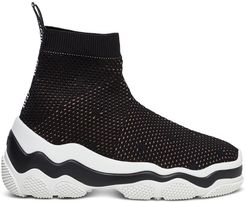 Stretch Pois Desprit Knit Sneakers