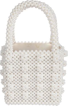 Antonia Classic Beaded Handbag With Clusters