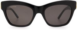 Balenciaga Bb0132s Black Sunglasses
