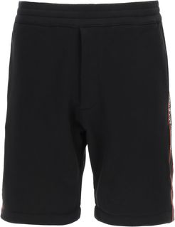 Bermuda Shorts With Logo Selvedge
