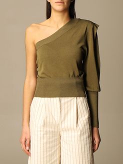 Sweater Federica Tosi One-shoulder Sweater