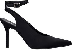 Pumps In Black Satin