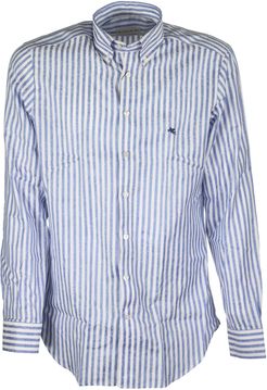 Striped Jacquard Cotton Shirt