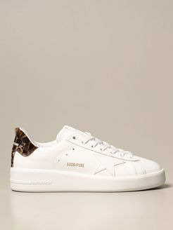 Sneakers Pure New Golden Goose Sneakers In Leather