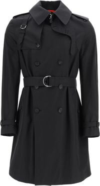 Double-breasted Cotton Trench Coat