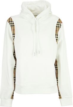 Checker - Vintage Check Panel Cotton Oversized Hoodie