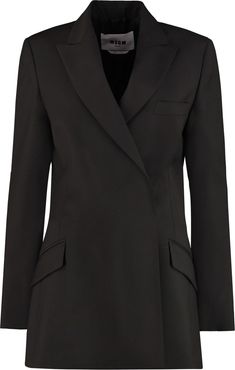 Double-breast Wool Blazer