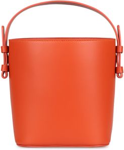 Adenia Leather Bucket Bag
