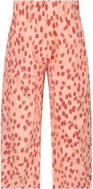 Pink Pants With Brown Spots For Girl