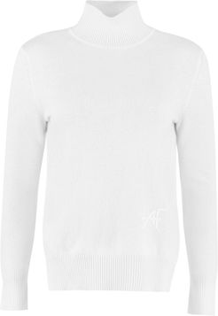 Wool And Cachemire Turtleneck Pullover