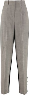 Wool Wide-leg Trousers