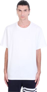 T-shirt In White Cotton