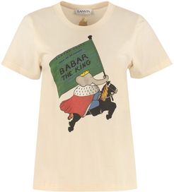 Babar King Print Cotton T-shirt