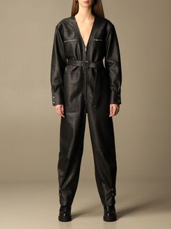 Remain Dress Remain Suit In Genuine Leather With Belt