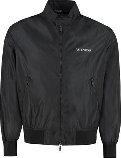 Nylon Windbreaker-jacket