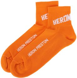 Heron Preston Logo Short Socks