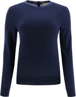 Cashmere Sweater With Logo Buttons